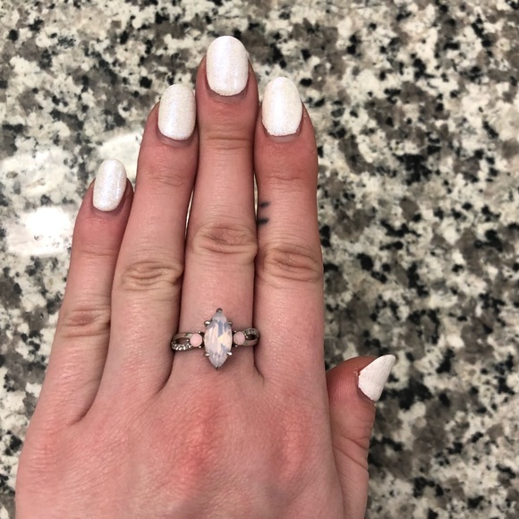 NWT Sterling Silver Fragrant Jewels Pink Ring - Picture 3 of 5